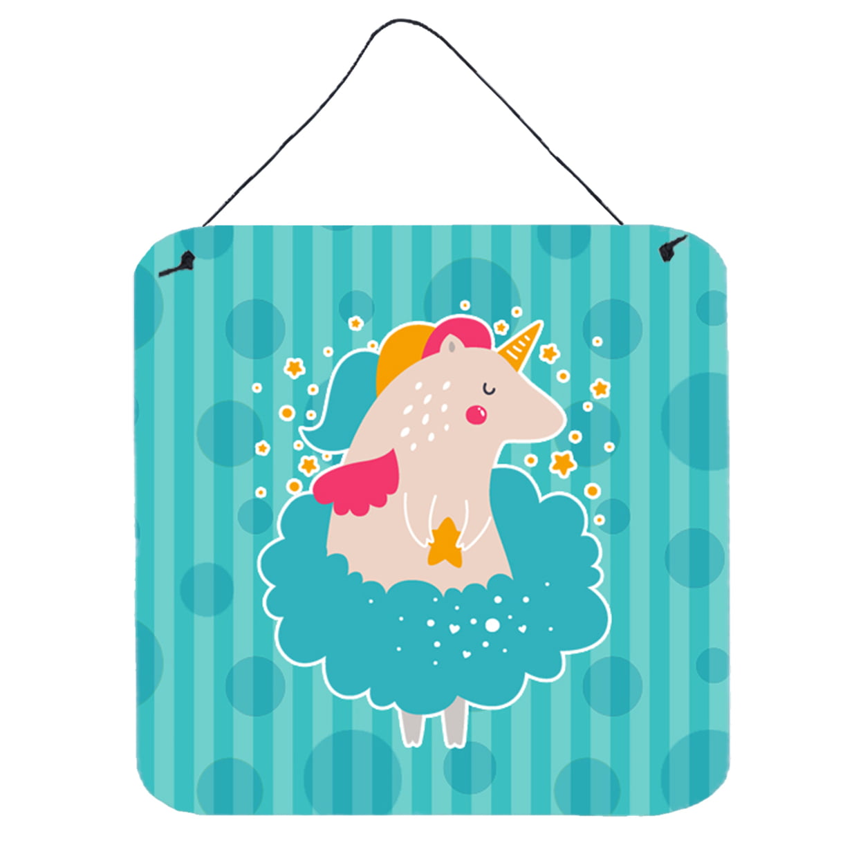 Unicorn Ballerina Wall or Door Hanging Prints