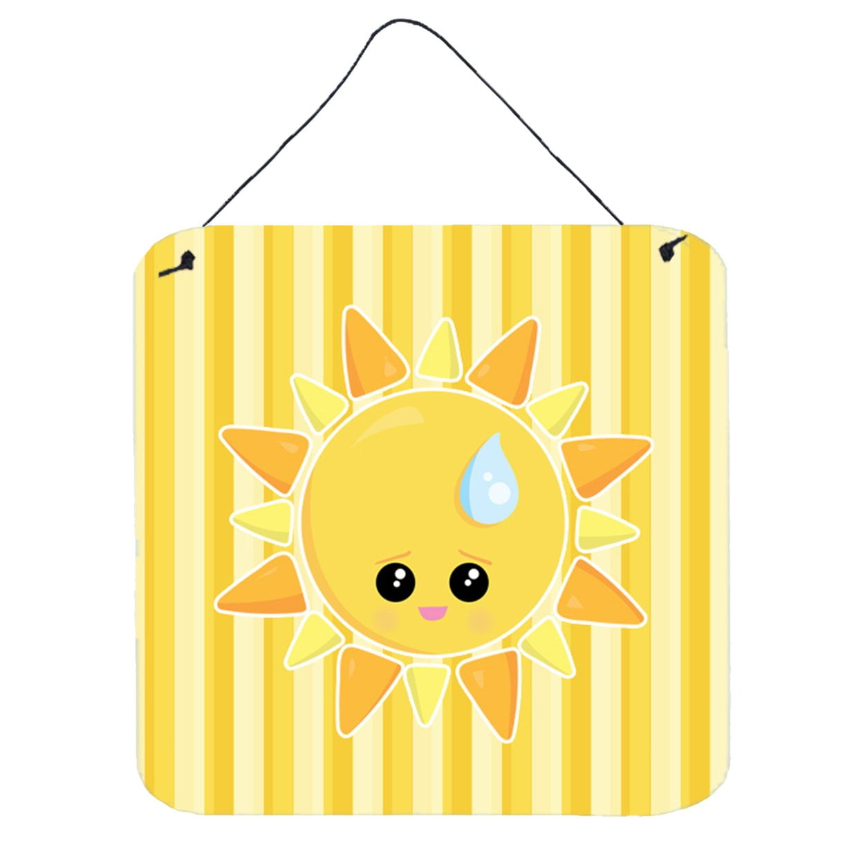 Weather Sun Sprinkle Face Wall or Door Hanging Prints