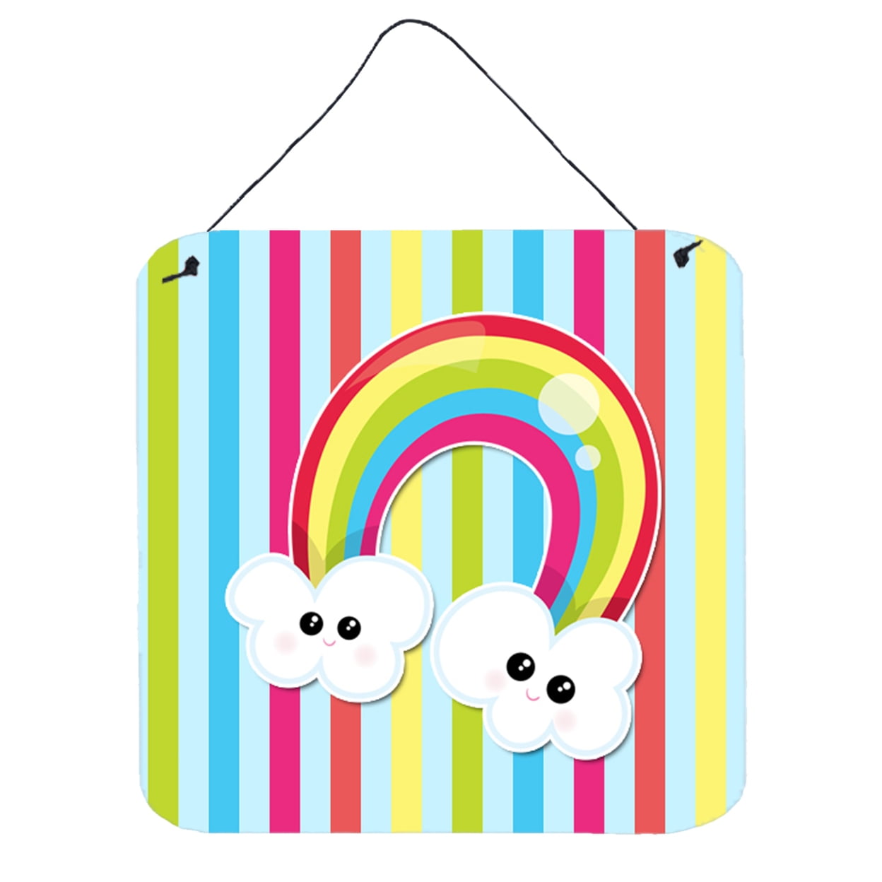 Weather Rainbow Face Wall or Door Hanging Prints