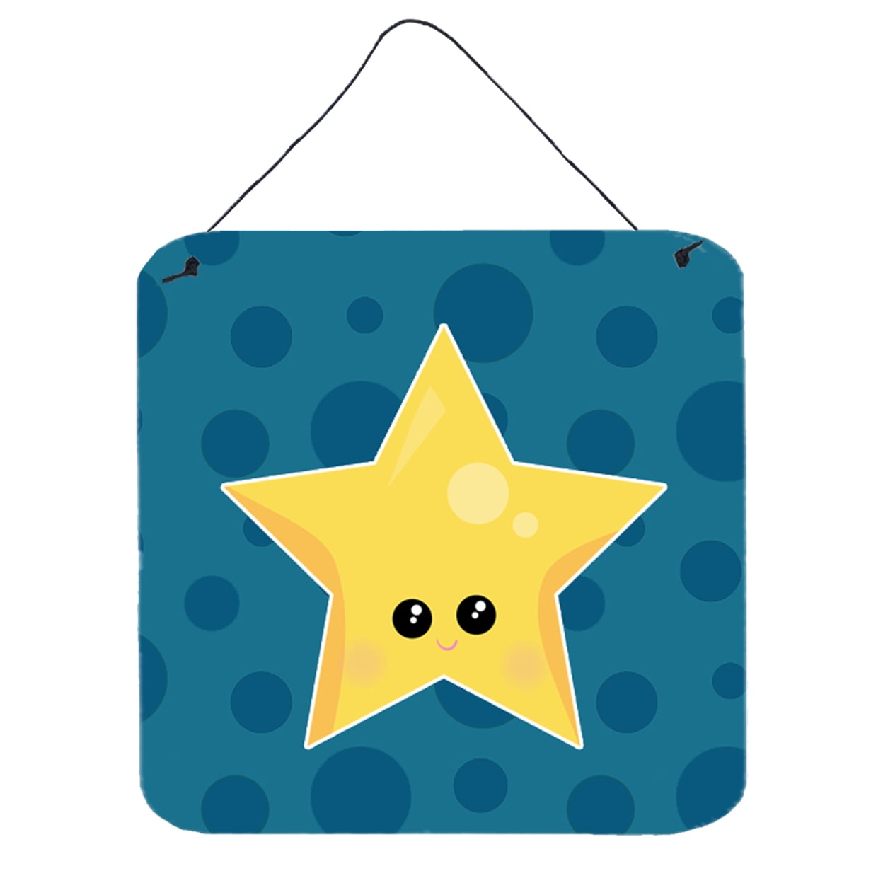Weather Night Star Face Wall or Door Hanging Prints