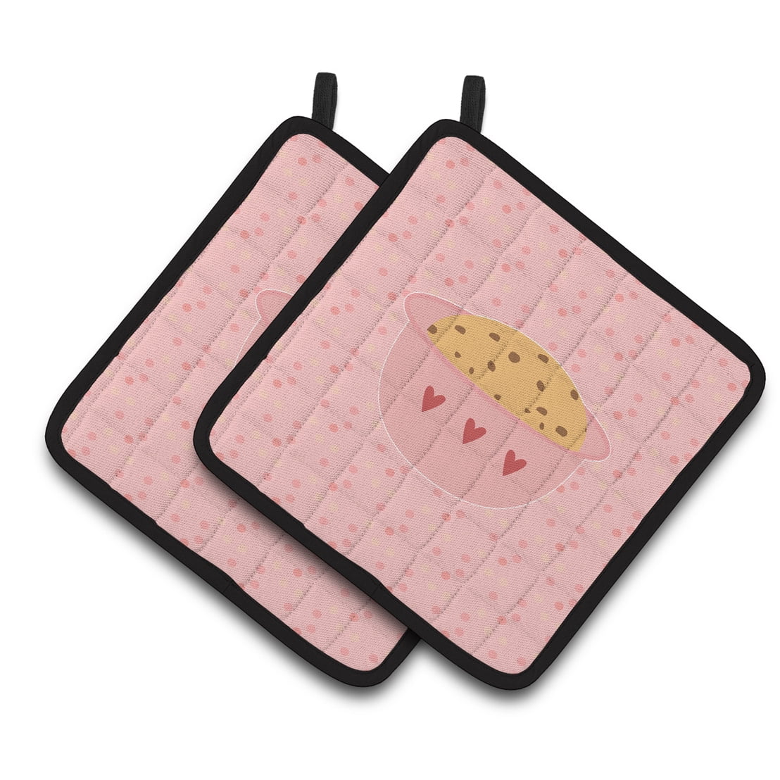 Cookie Dough Pink Pair of Pot Holders
