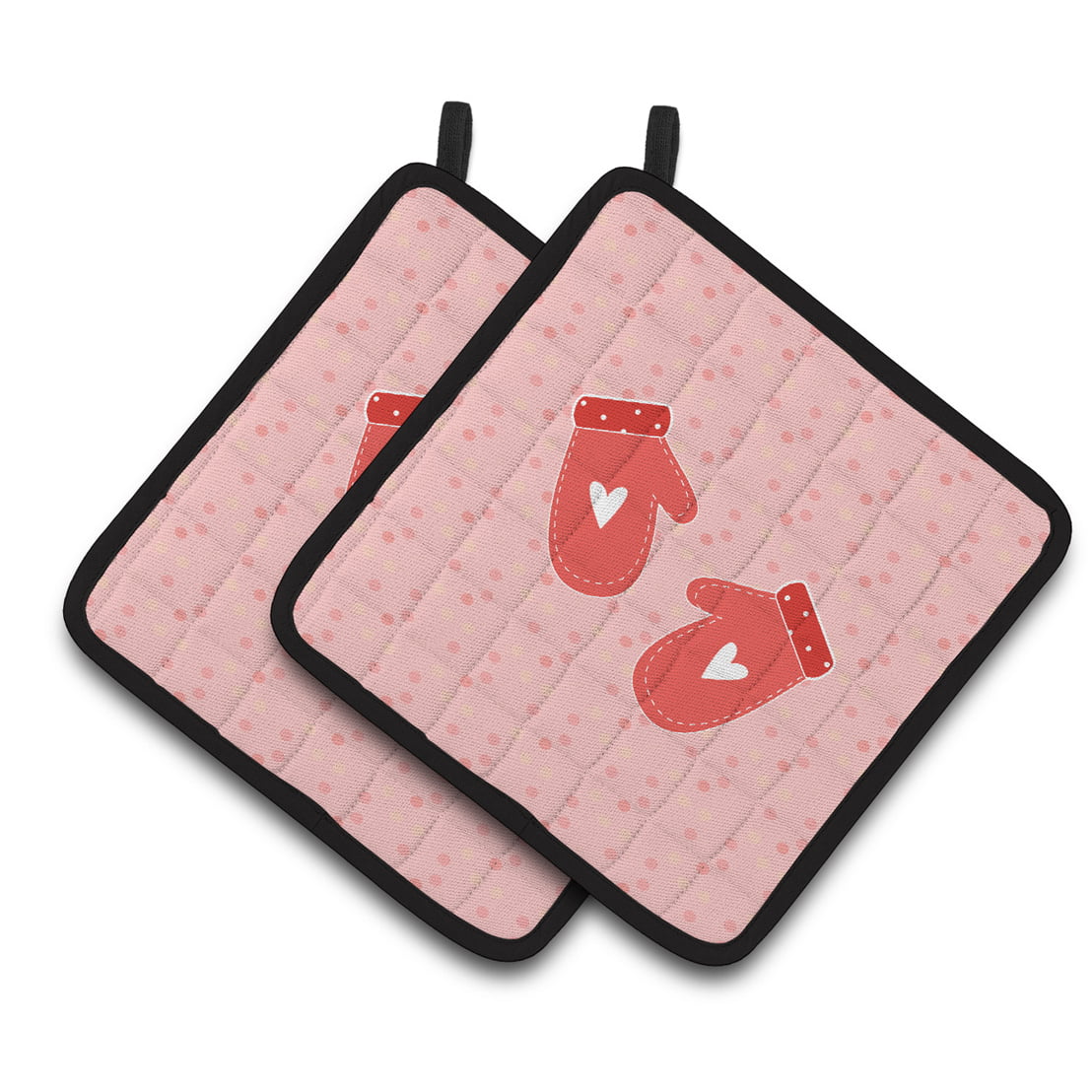 Oven Mitts Pink Pair of Pot Holders