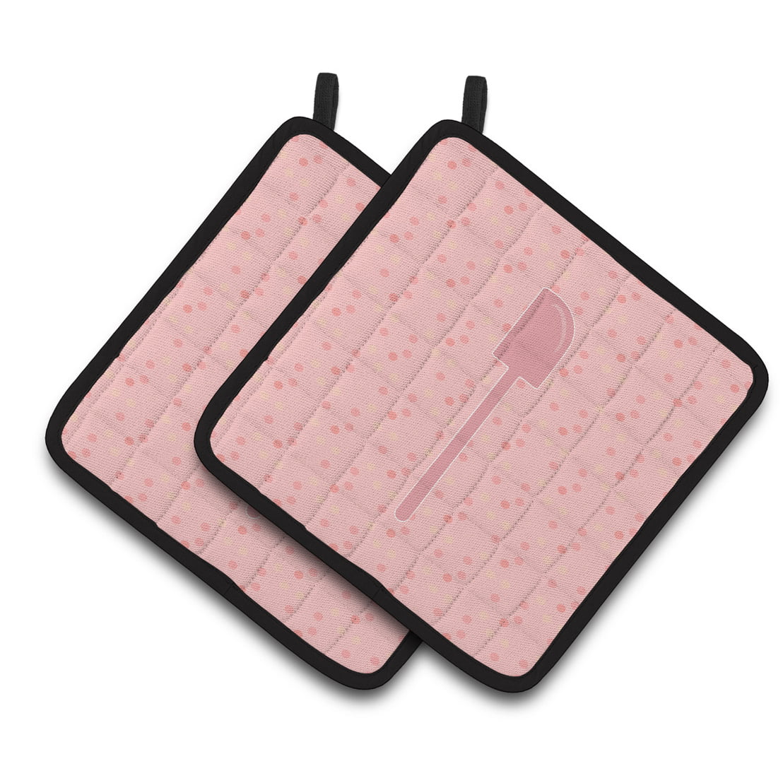 Spatula Pink Pair of Pot Holders