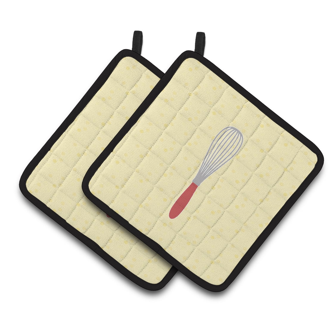 Wisk on Yellow Pair of Pot Holders