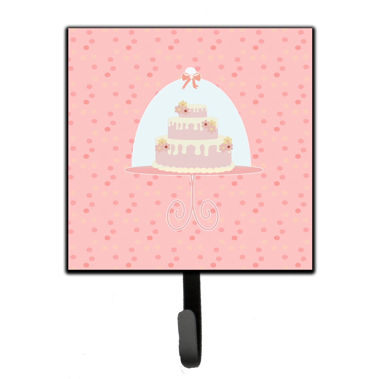 Decorative Cake 3 Tier Pink Leash or Key Holder