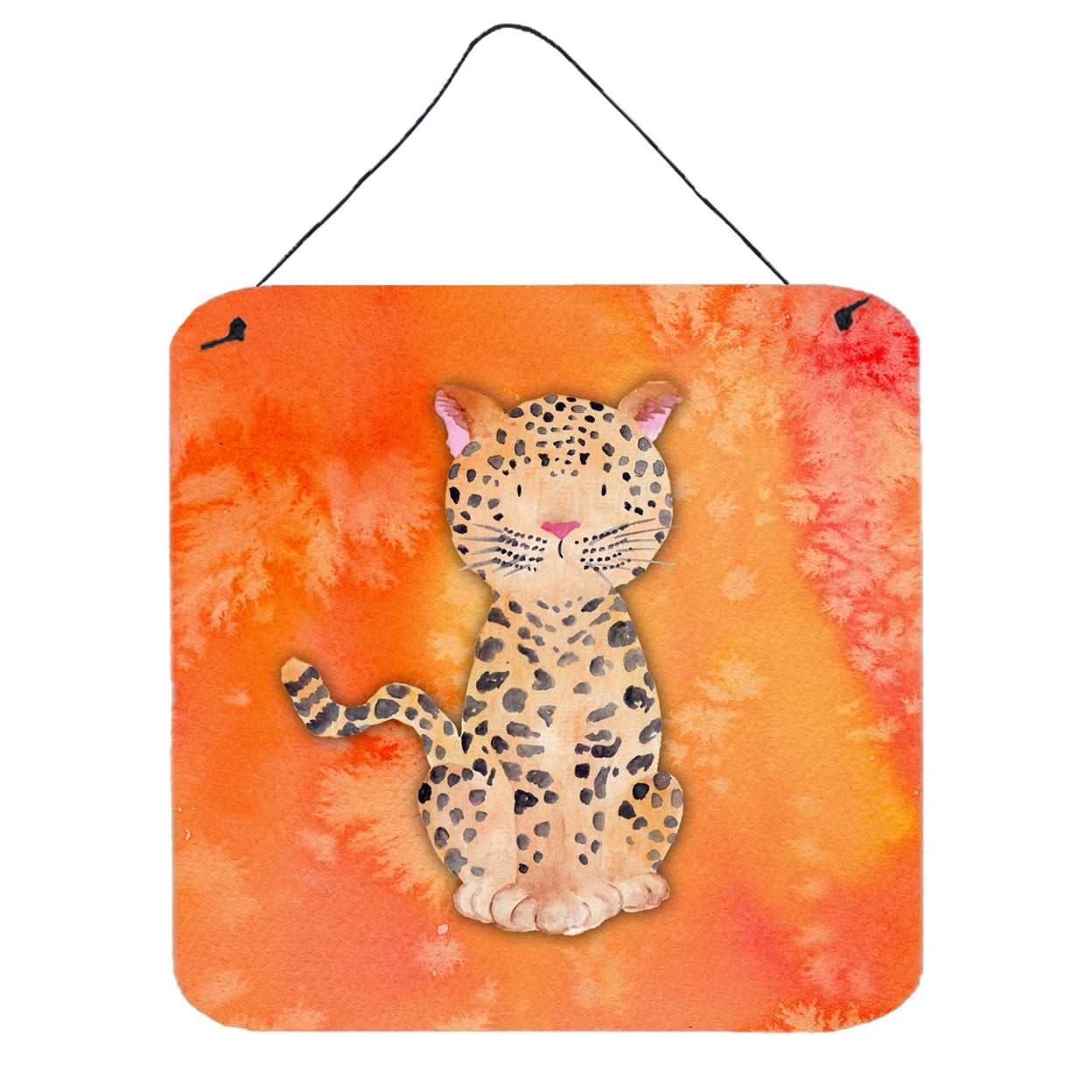 Leopard Watercolor Wall or Door Hanging Prints