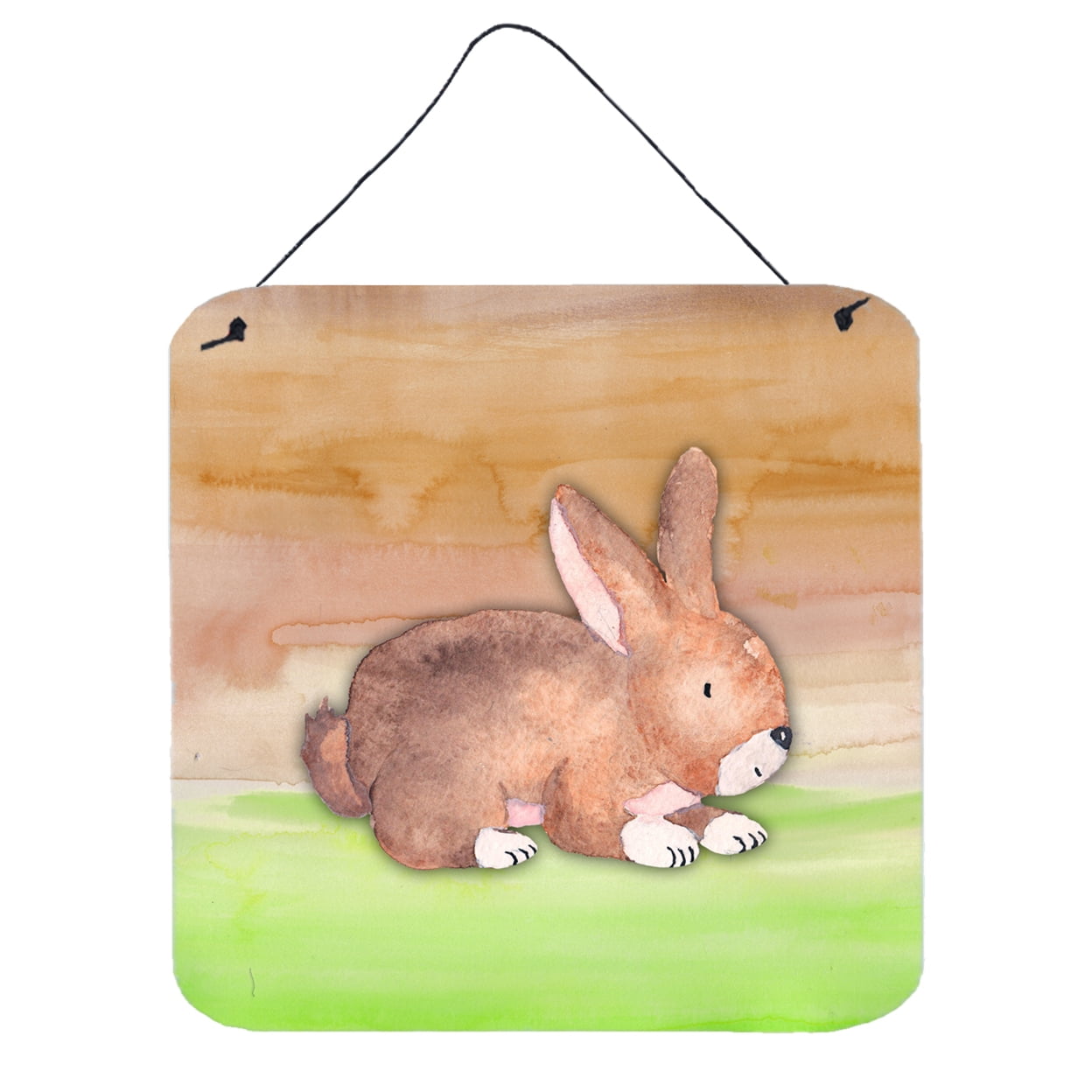 Rabbit Watercolor Wall or Door Hanging Prints