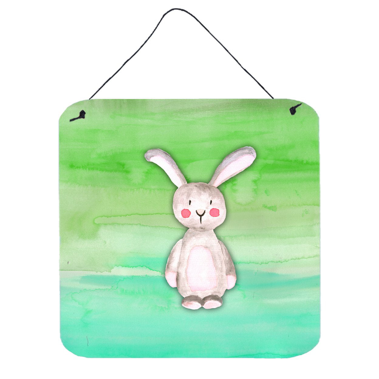 Bunny Rabbit Watercolor Wall or Door Hanging Prints