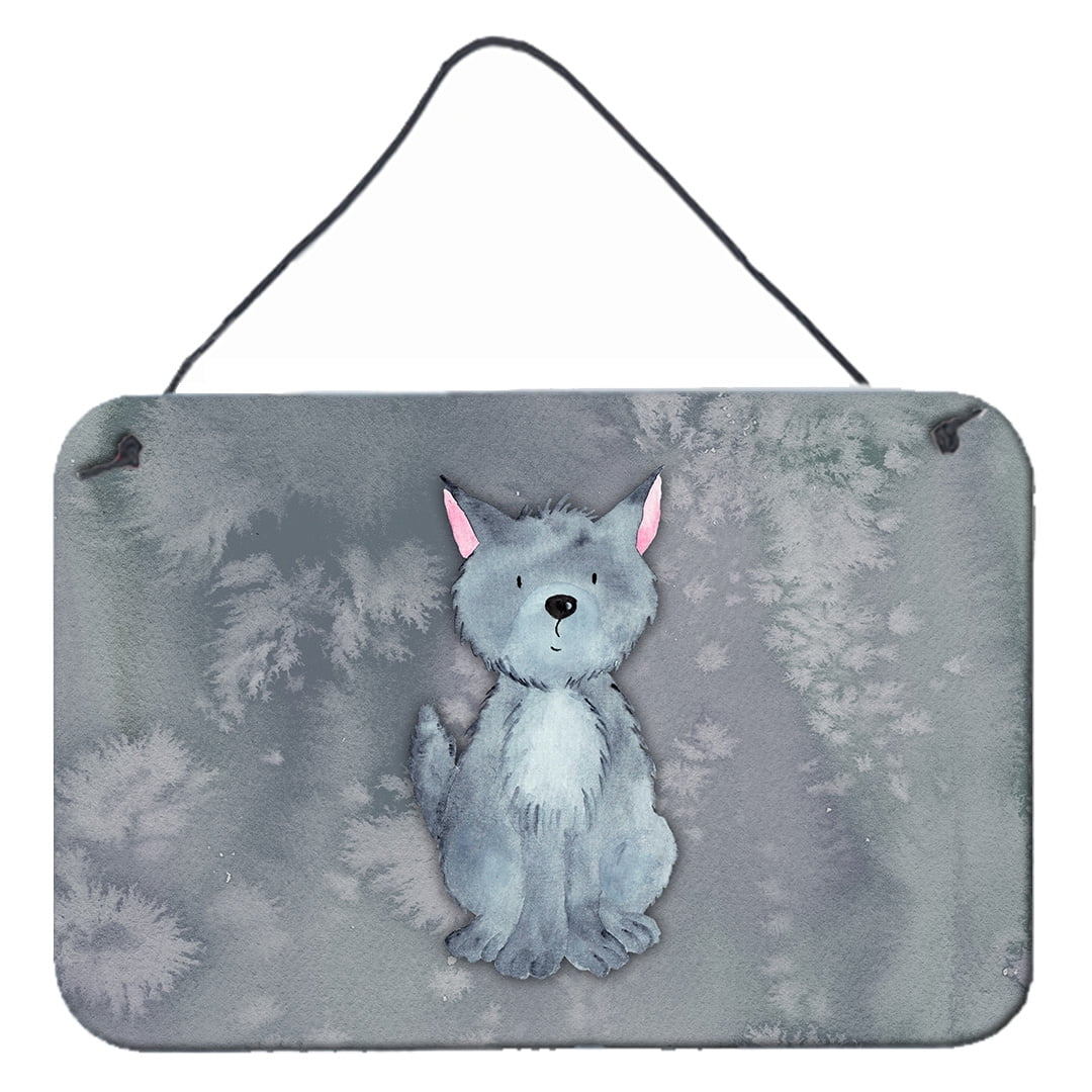 Wolf Watercolor Wall or Door Hanging Prints