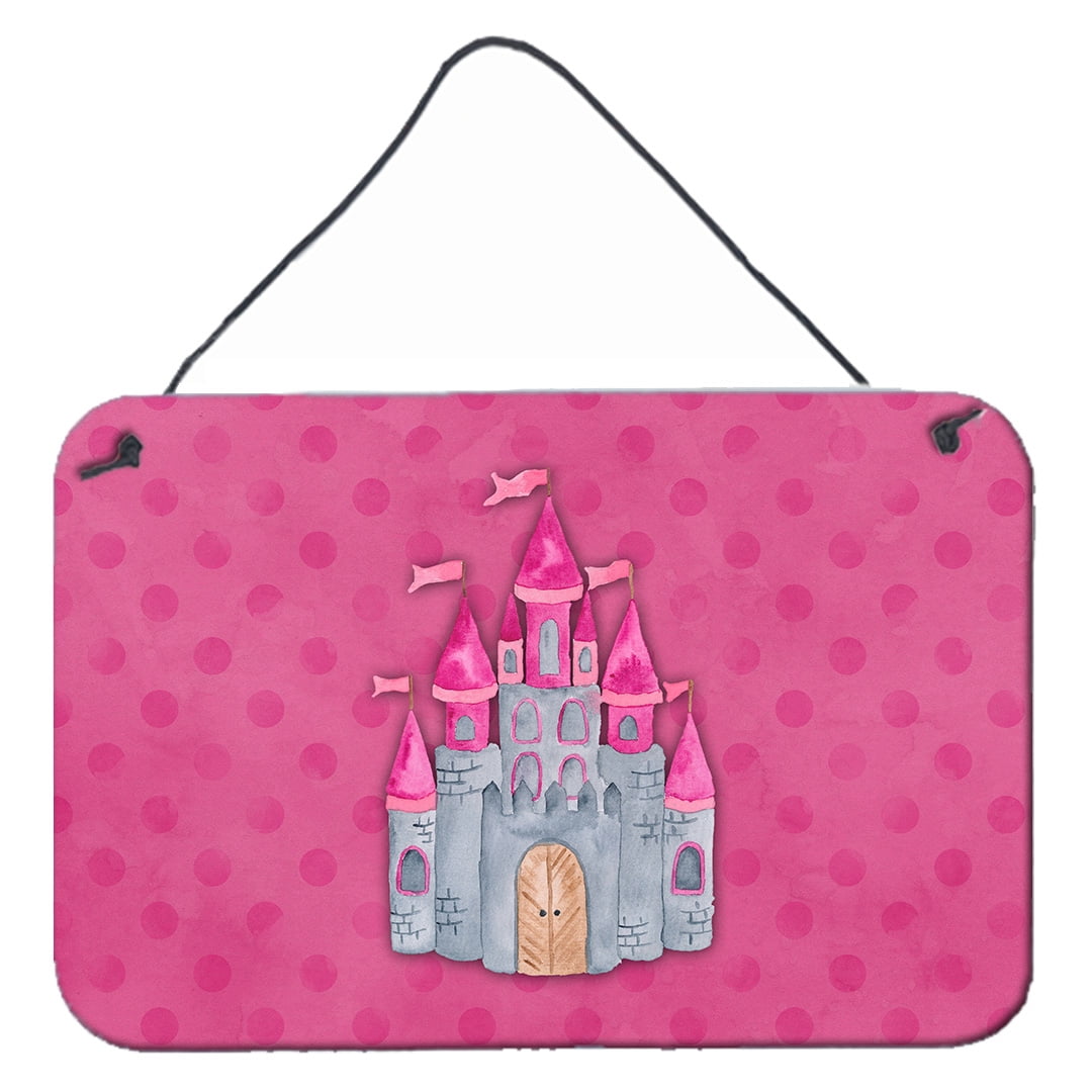 Princess Castle Watercolor Wall or Door Hanging Prints