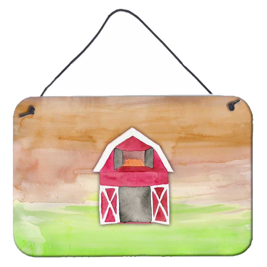 Barn Watercolor Wall or Door Hanging Prints