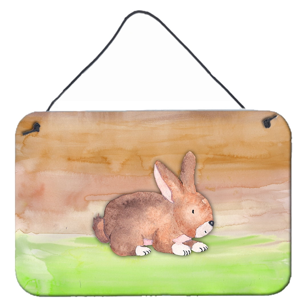 Rabbit Watercolor Wall or Door Hanging Prints