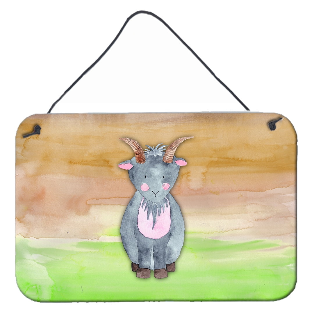 Goat Watercolor Wall or Door Hanging Prints