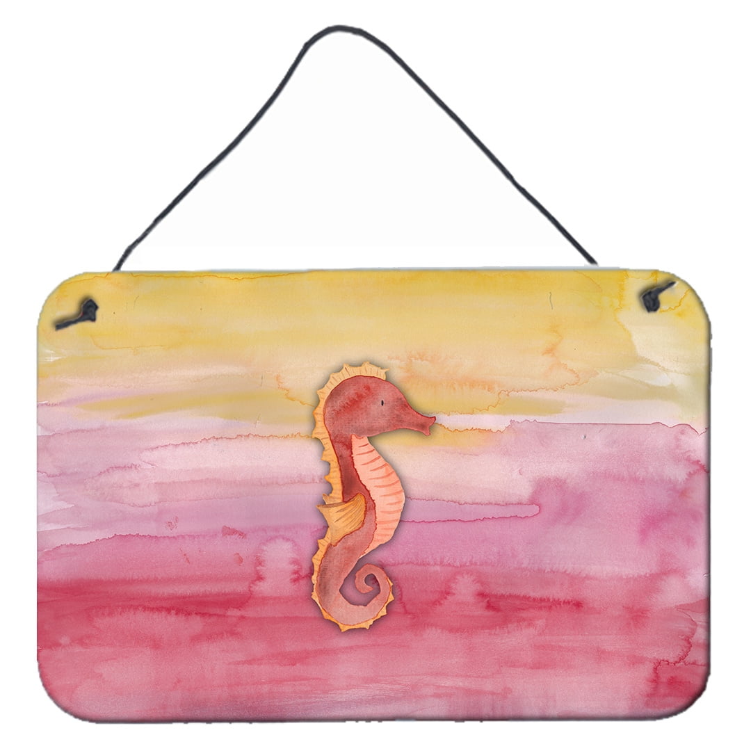 Seahorse Watercolor Wall or Door Hanging Prints