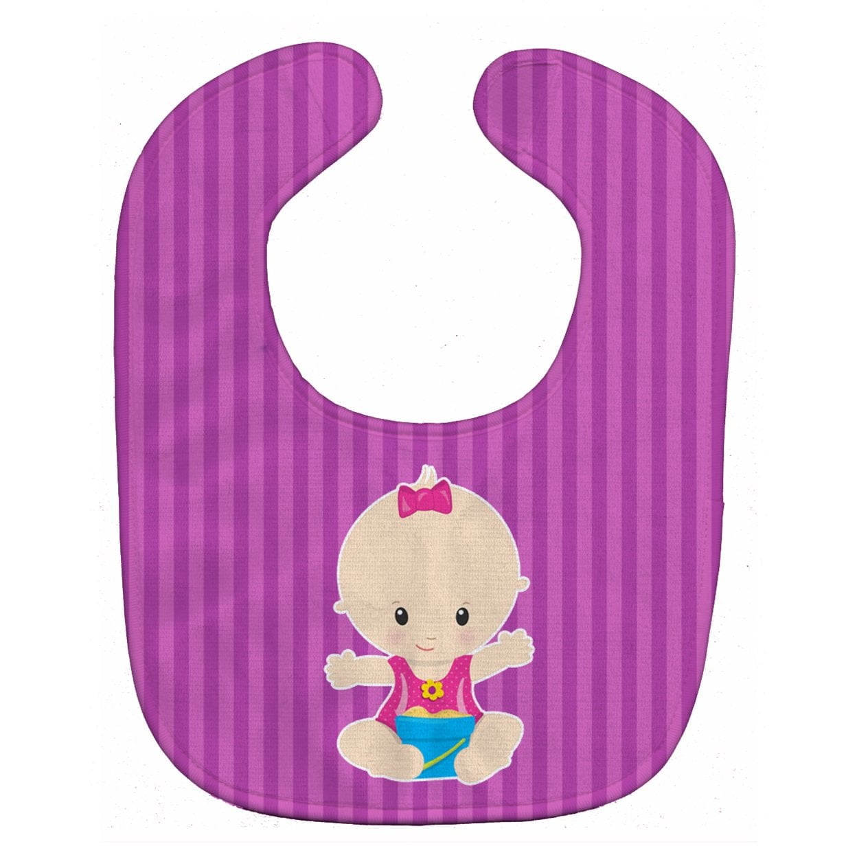 Beach Baby Girl Baby Bib