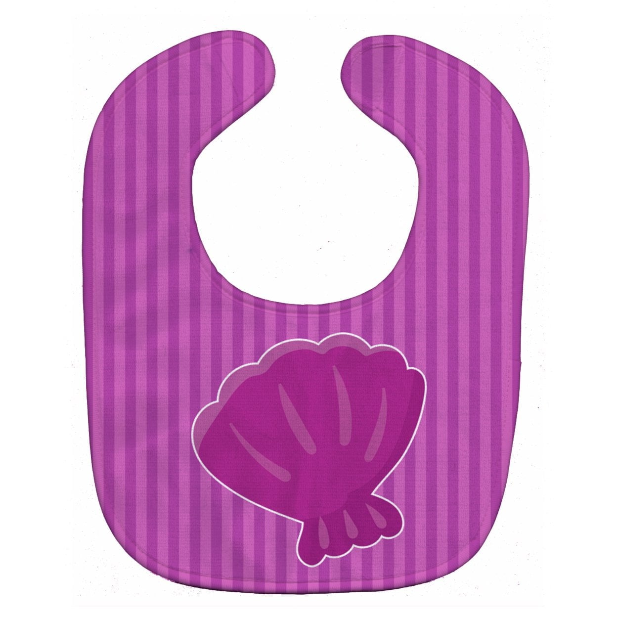 Beach Baby Girl Shell Baby Bib