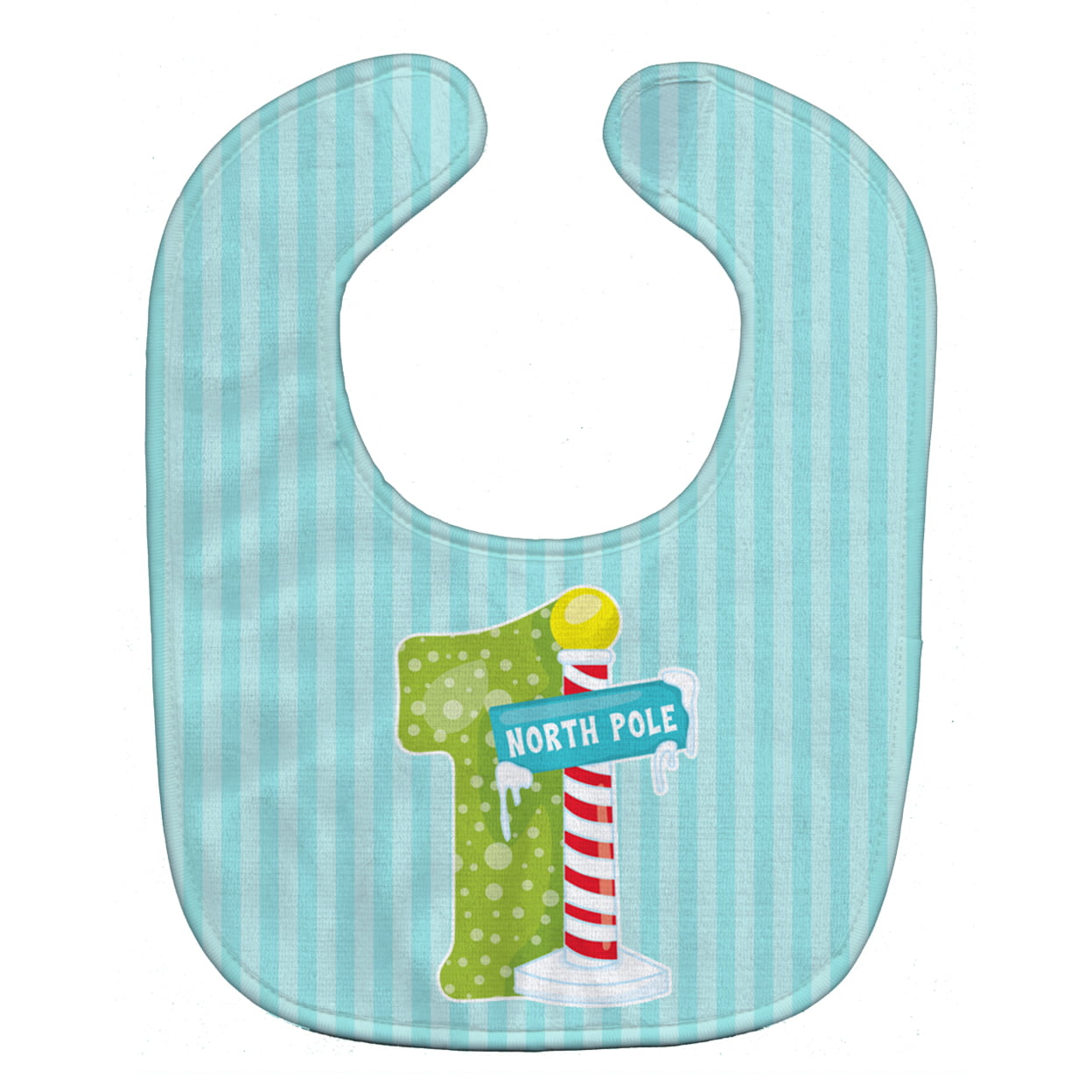 Christmas Month 1 Baby Bib