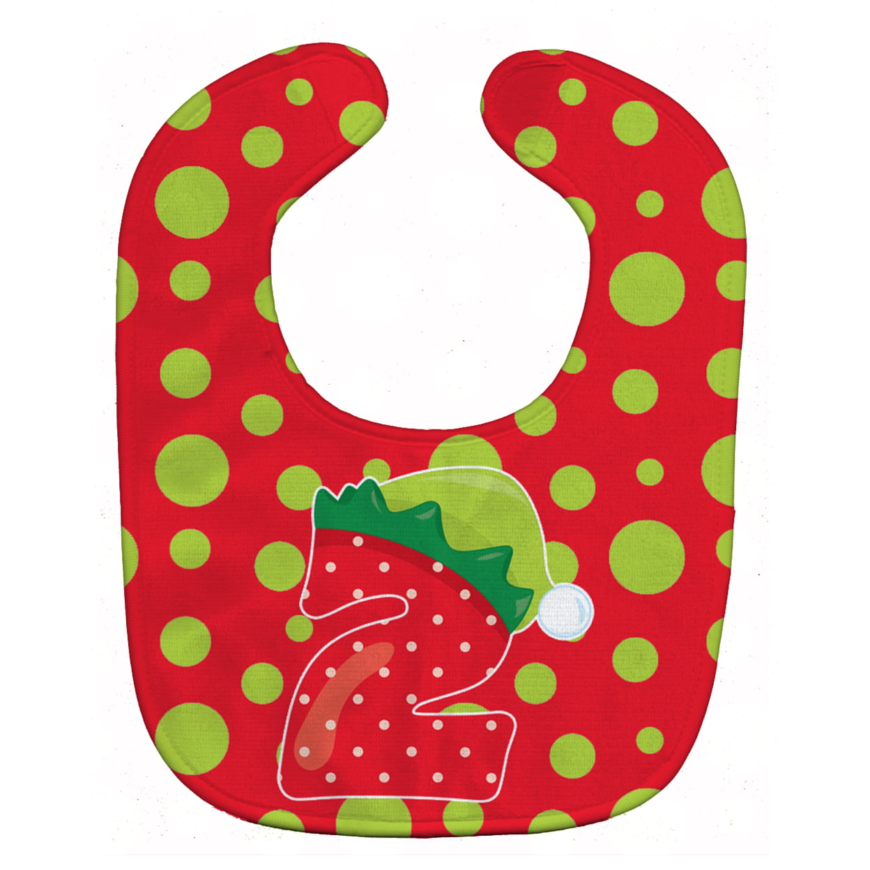 Christmas Month 2 Baby Bib