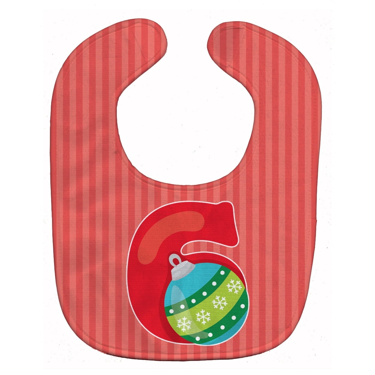 Christmas Month 6 Baby Bib