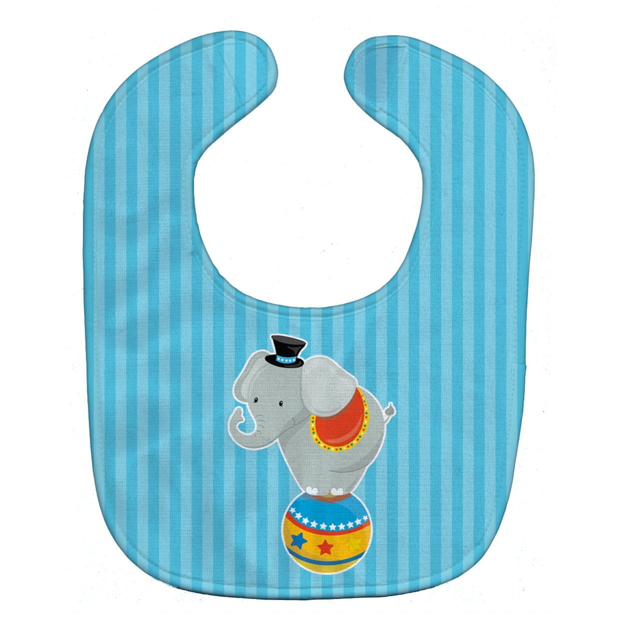 BB8699BIB Circus Elephant Baby Bib