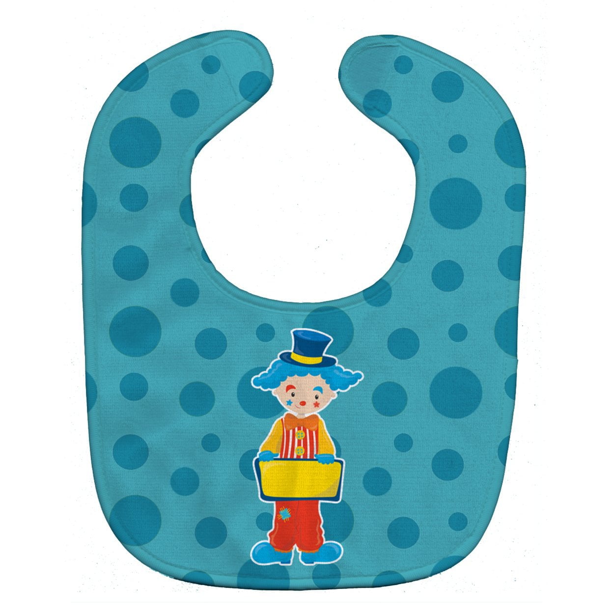 Circus Clown Baby Bib