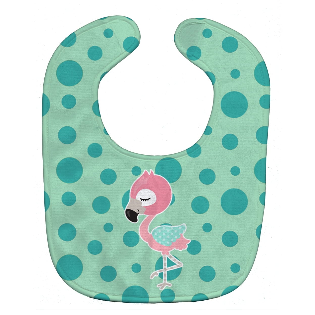 BB8724BIB Flamingo Baby Bib