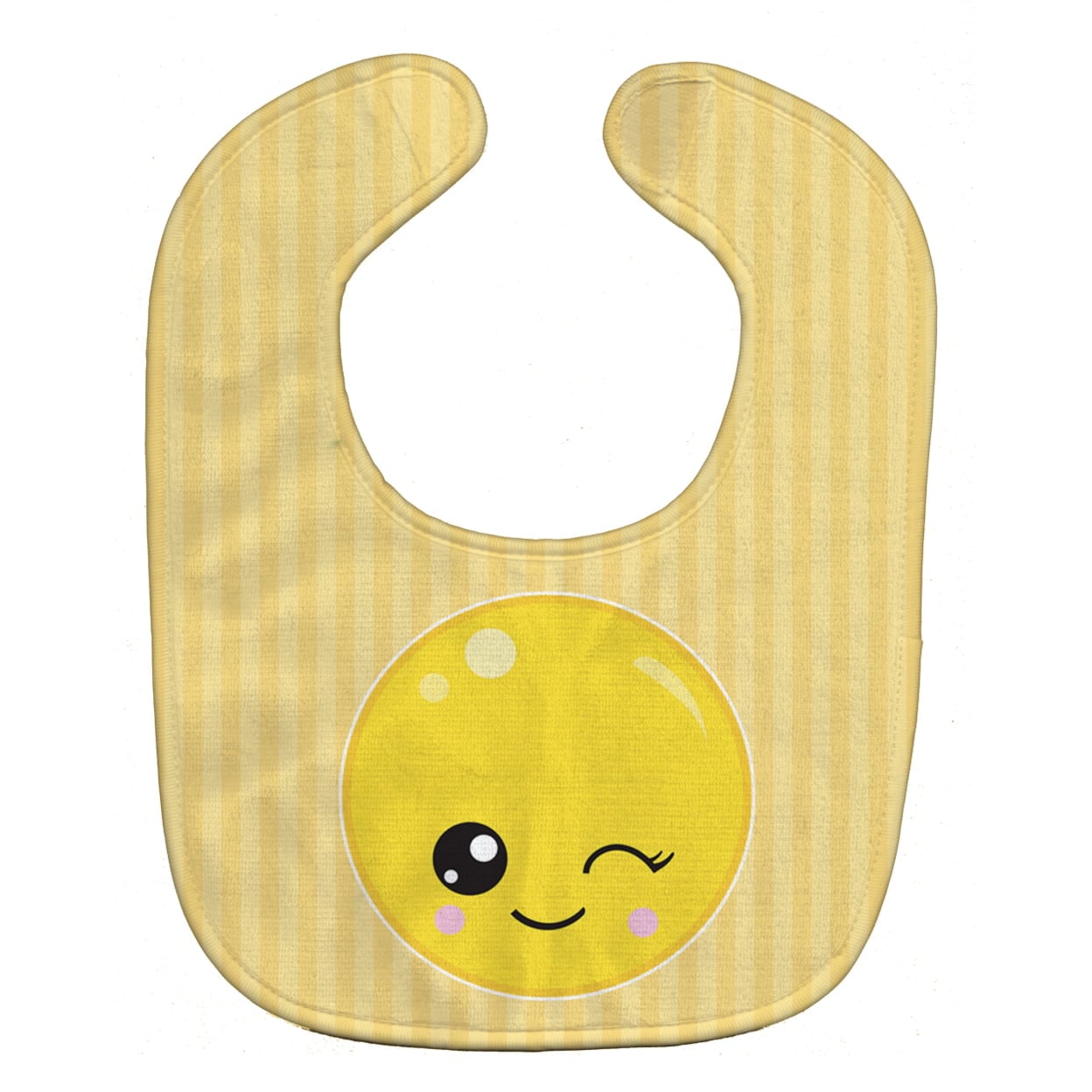 BB8728BIB Winky Face Baby Bib