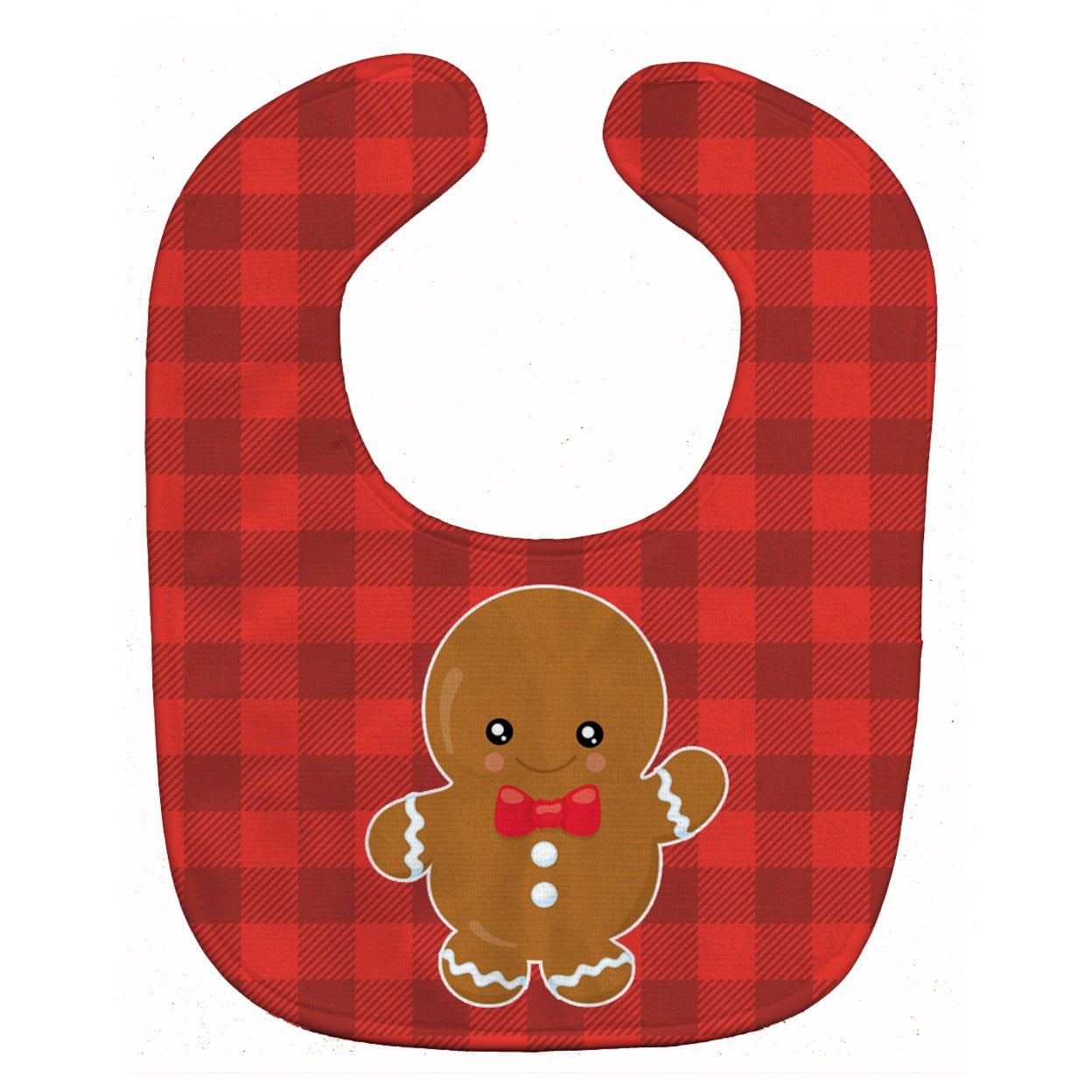Christmas Gingerbread Boy Baby Bib