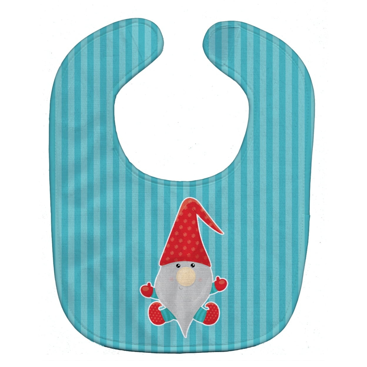 Christmas Gnome Baby Bib
