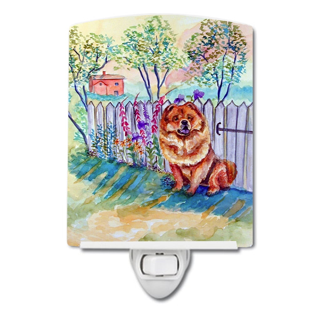 7210CNL Chow Chow Ceramic Night Light