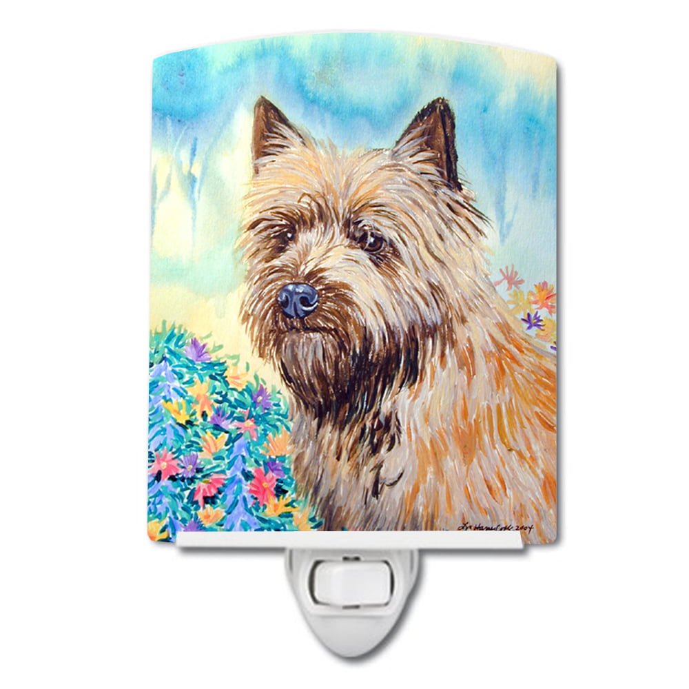 Cairn Terrier Ceramic Night Light