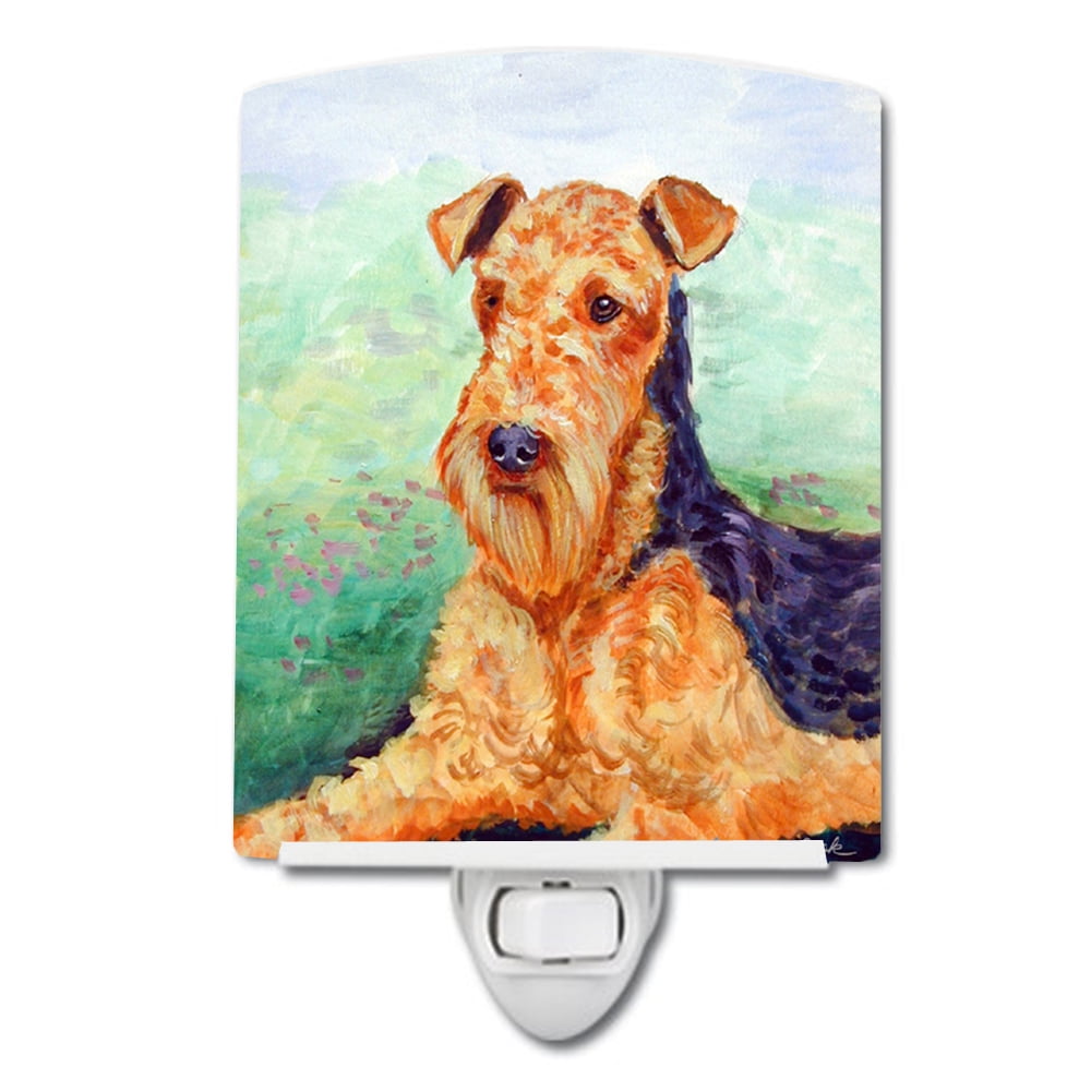 Airedale Terrier Ceramic Night Light