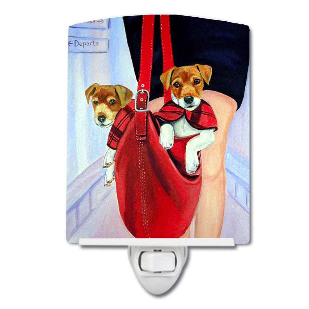 Jack Russell Terrier Ceramic Night Light
