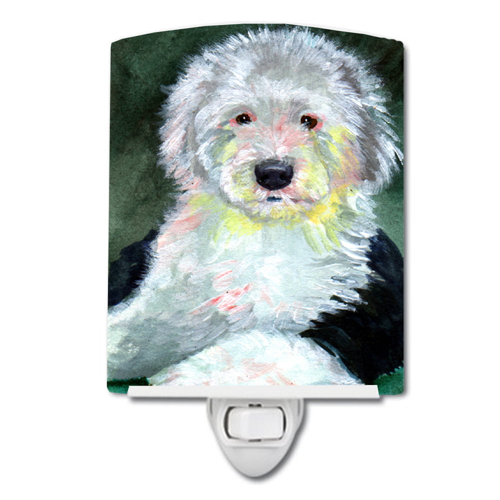 7252CNL Old English Sheepdog Ceramic Night Light