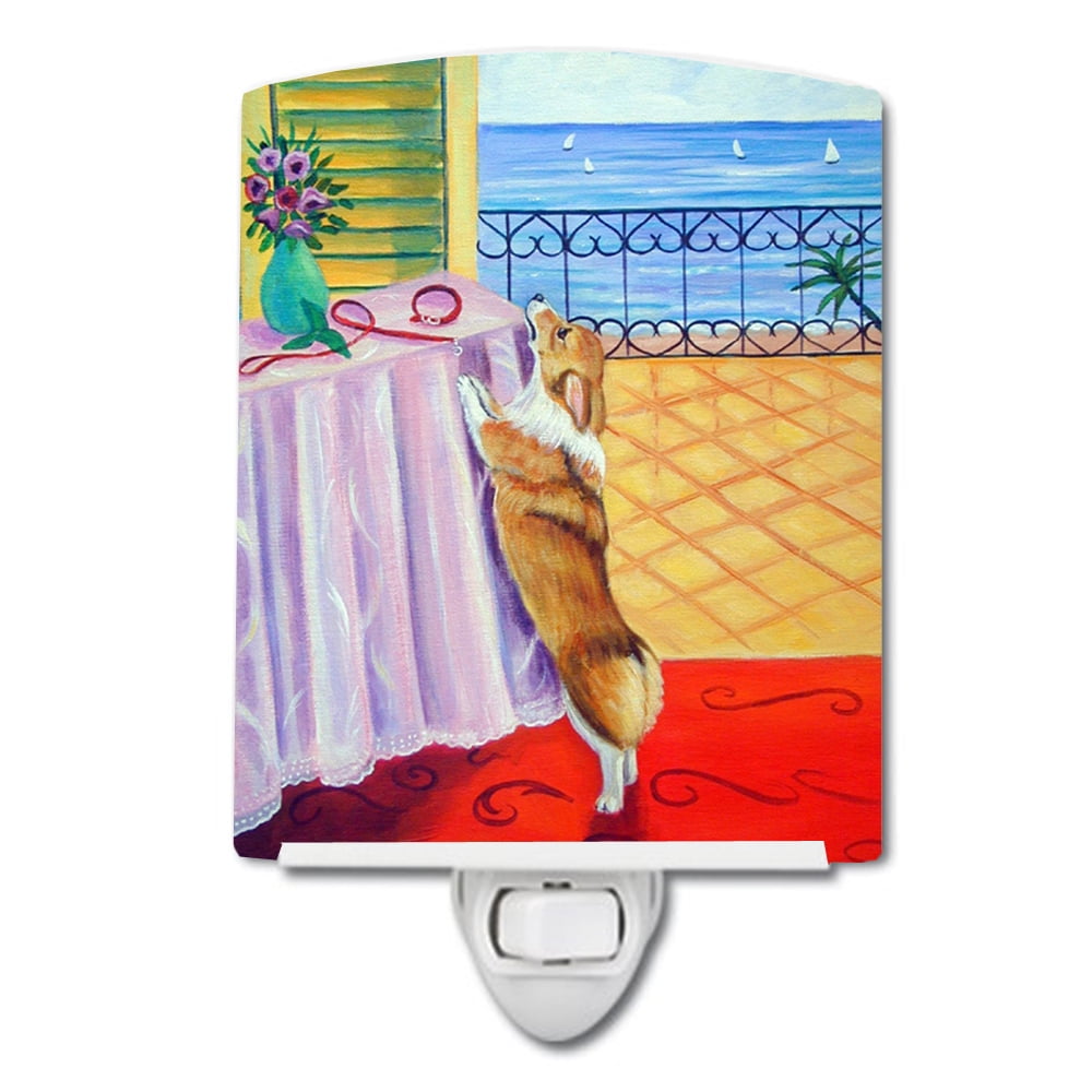 7285CNL Corgi Ceramic Night Light