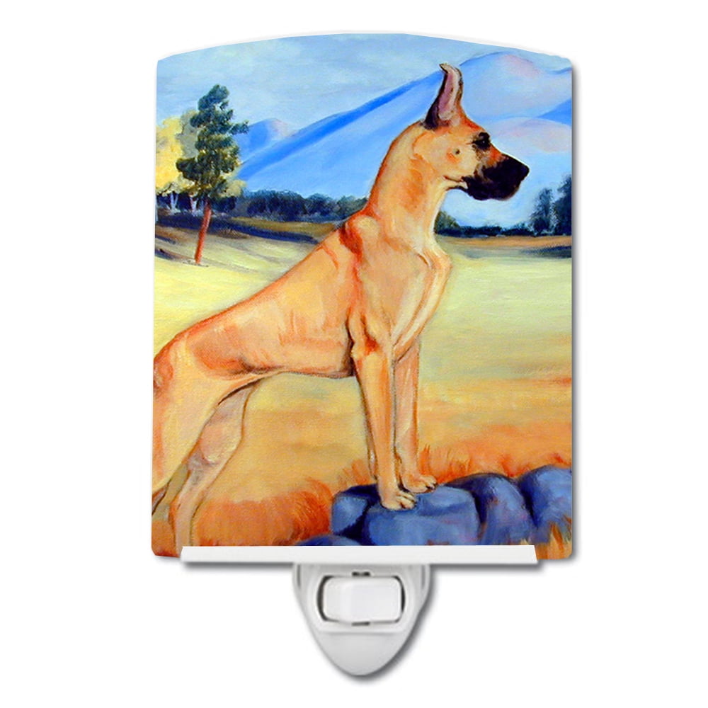 7504CNL Great Dane Ceramic Night Light