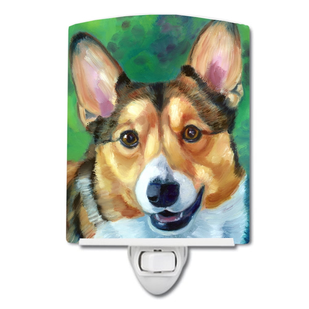 7303CNL Corgi Toby Ceramic Night Light