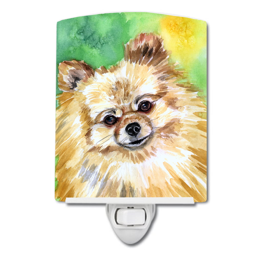 7393CNL Pomeranian Sissy Ceramic Night Light