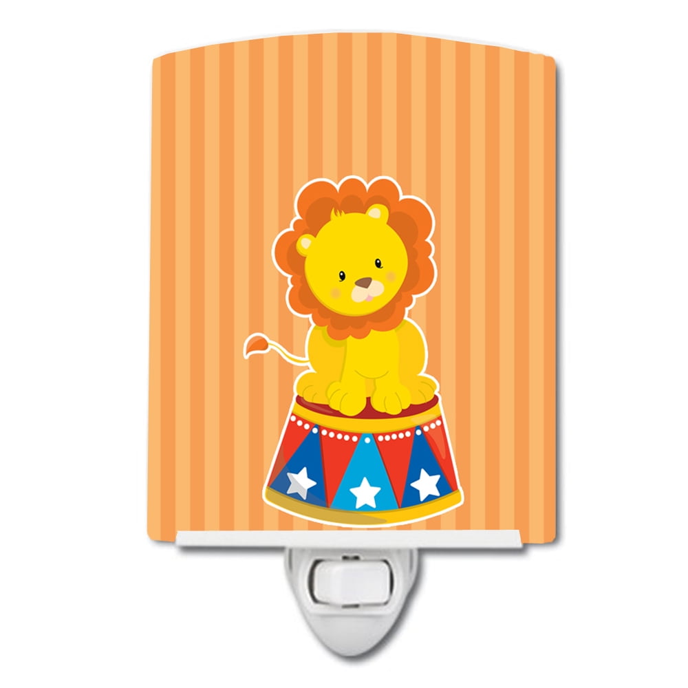 BB8700CNL Circus Lion Ceramic Night Light