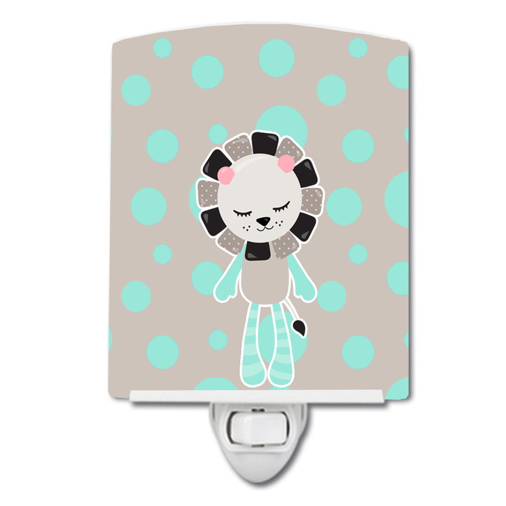 BB8720CNL Lion Doll Ceramic Night Light