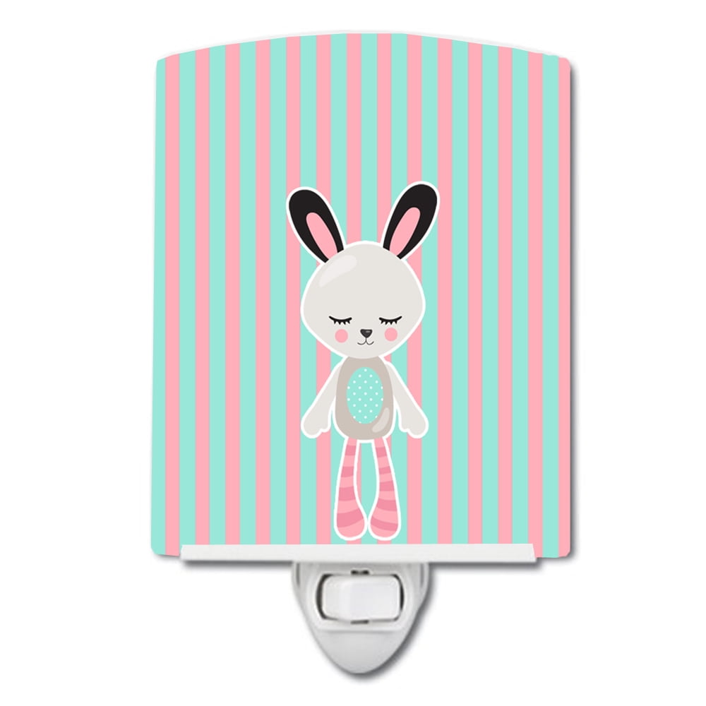 BB8726CNL Bunny Rabbit Ceramic Night Light