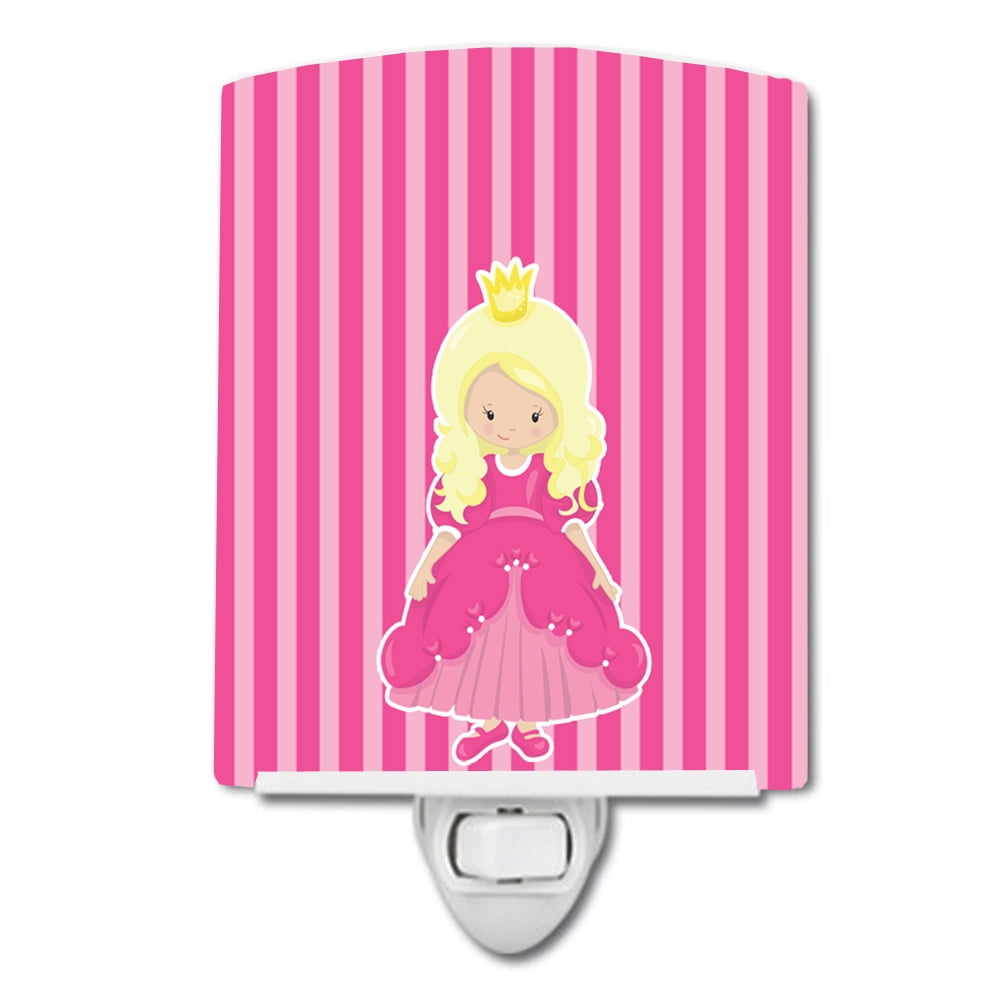 Blonde Girl Princess Belinda Ceramic Night Light