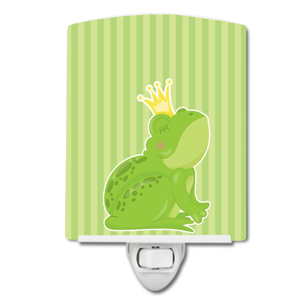 BB8759CNL Prince Frog Ceramic Night Light