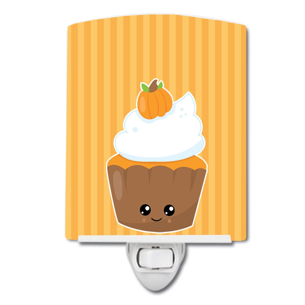 BB8761CNL Fall Cupcake Ceramic Night Light
