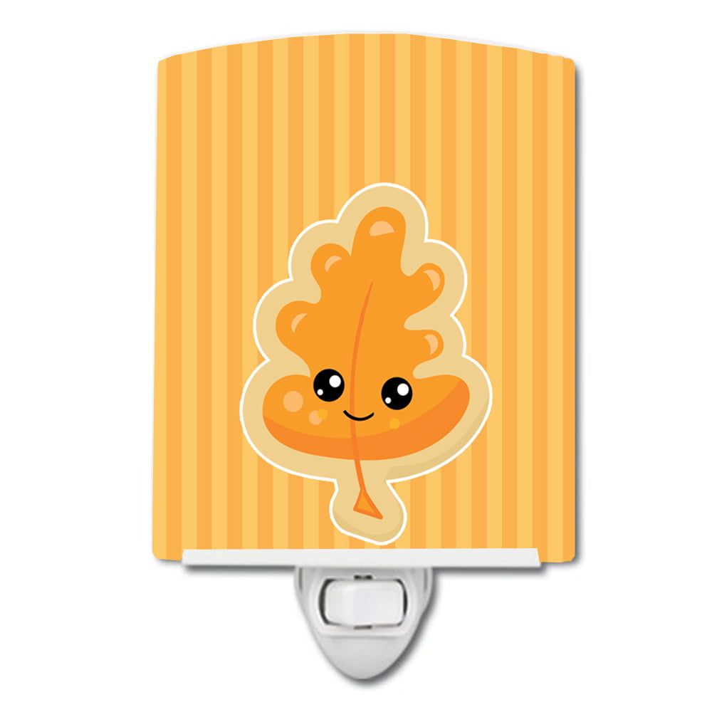 BB8762CNL Fall Leaf Ceramic Night Light