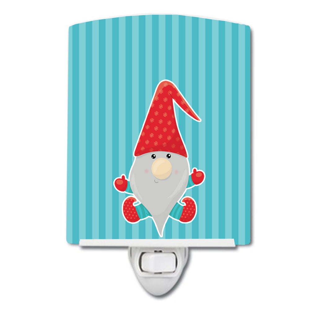 Merry Christmas Gnome No.2 Ceramic Night Light
