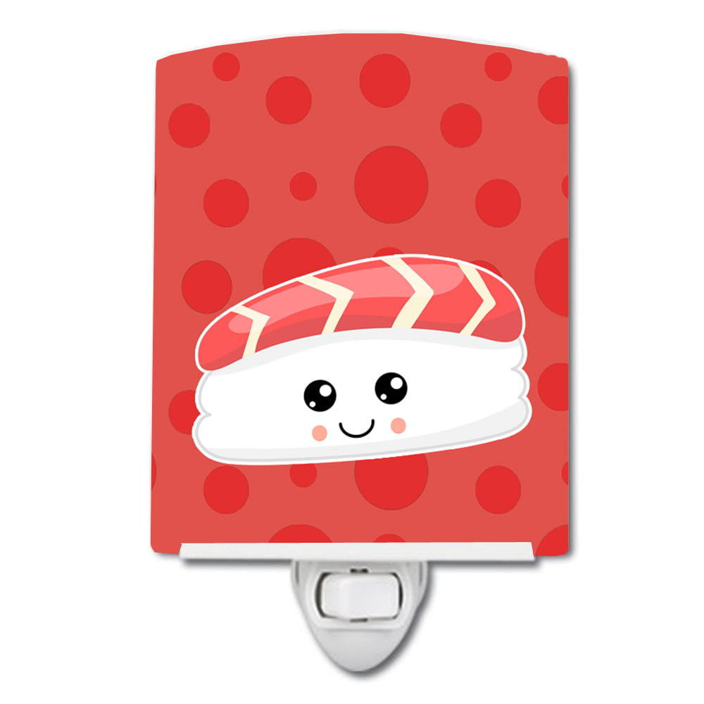 Sushi Tuna Sashimi Ceramic Night Light