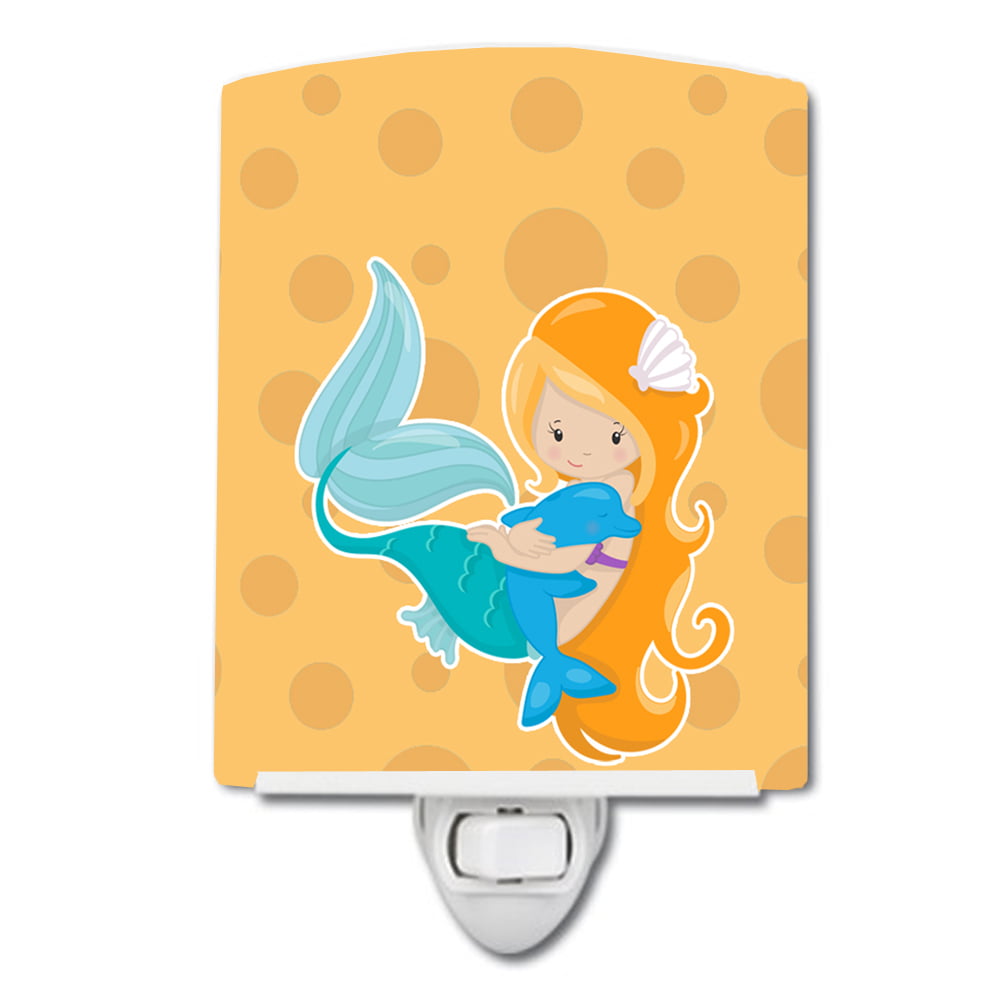BB8822CNL Beach Mermaid Ceramic Night Light