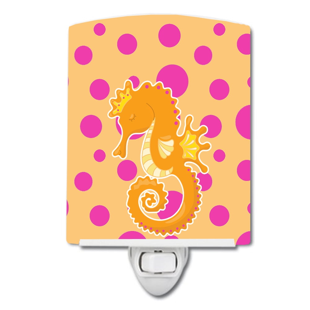 BB8835CNL Beach Seahorse Ceramic Night Light