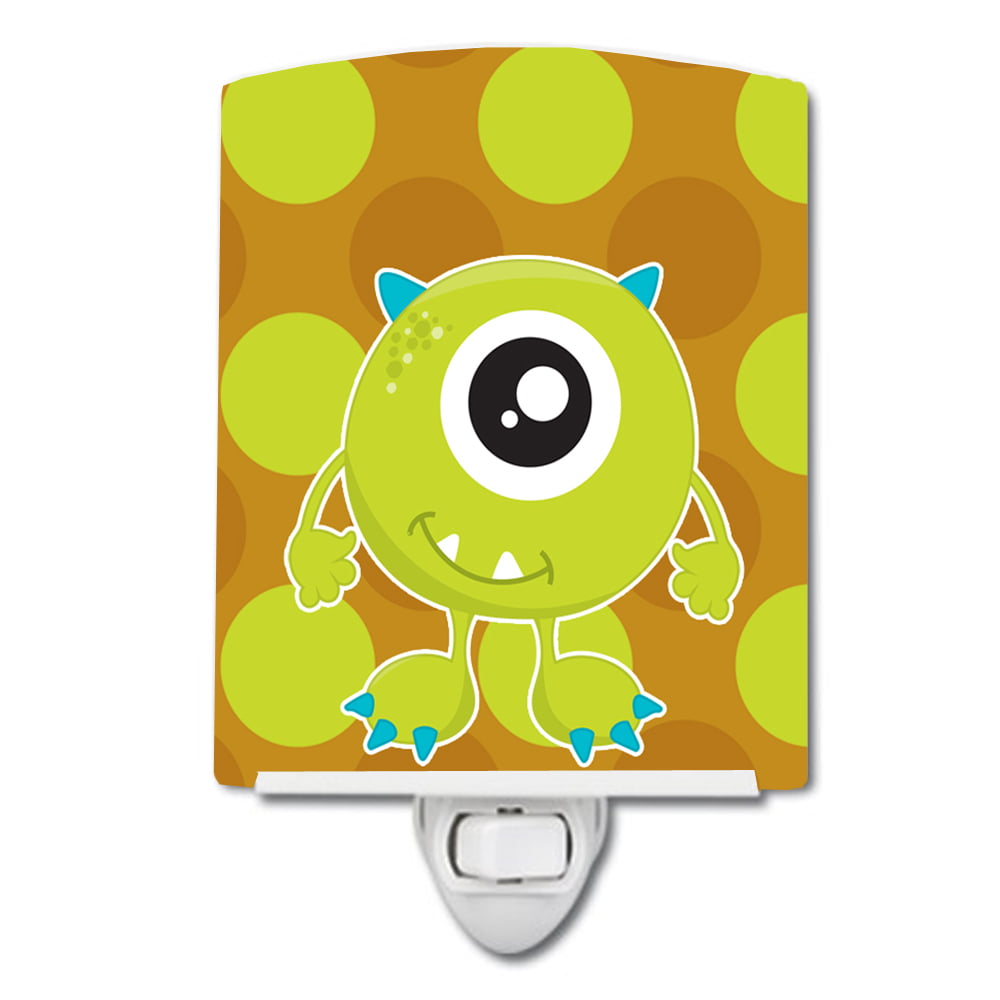 Monster Green Nola Ceramic Night Light